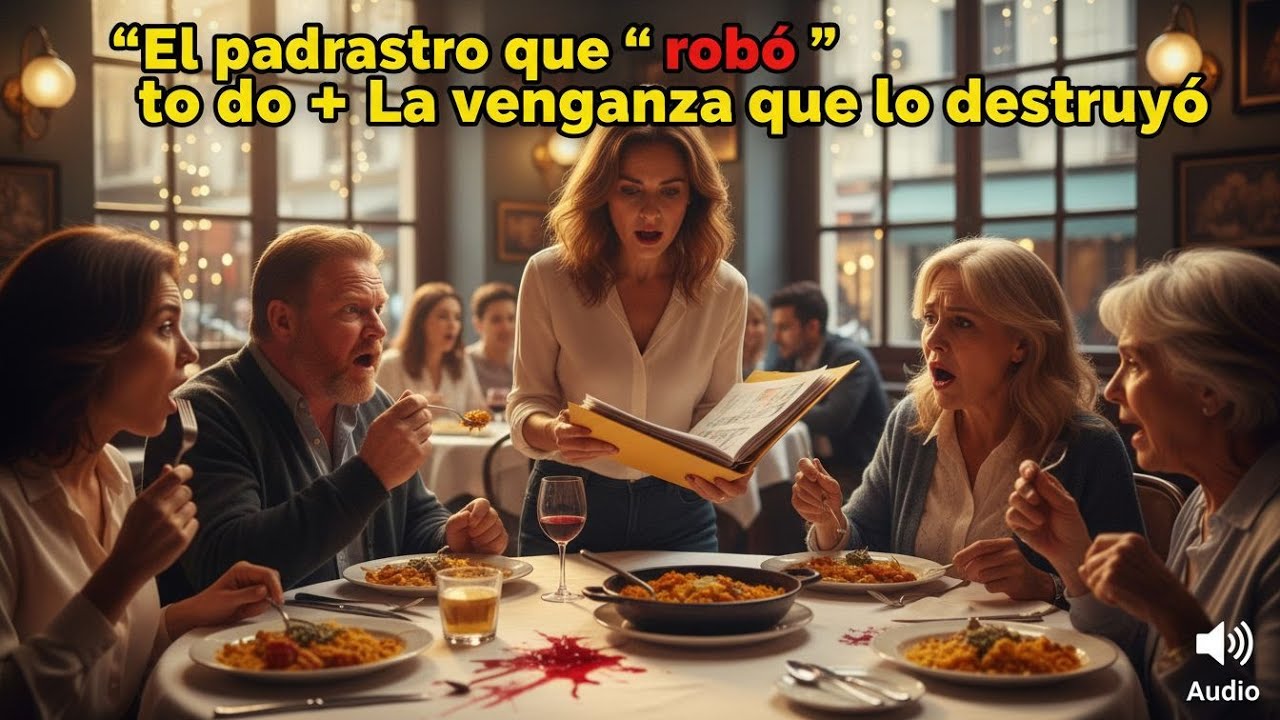 EL PADRASTRO ROBA LA HERENCIA PATERNA, LA HIJASTRA LO ENVÍA A LA CÁRCEL CON PRUEBAS IRREFUTABLES.