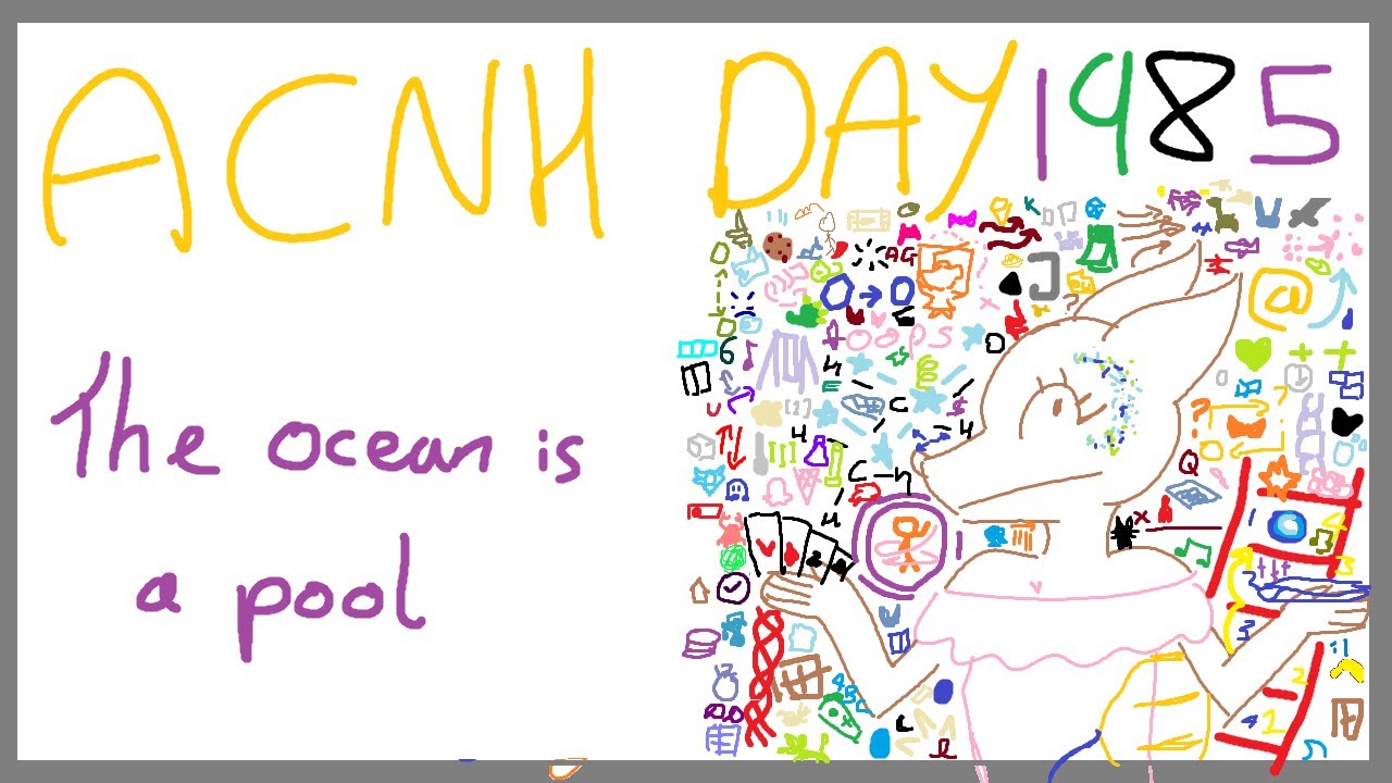 Sylvia's Family-Friendly Pool! - Animal Crossing: New Horizons - Day 1985 (Year 6, Day 159)