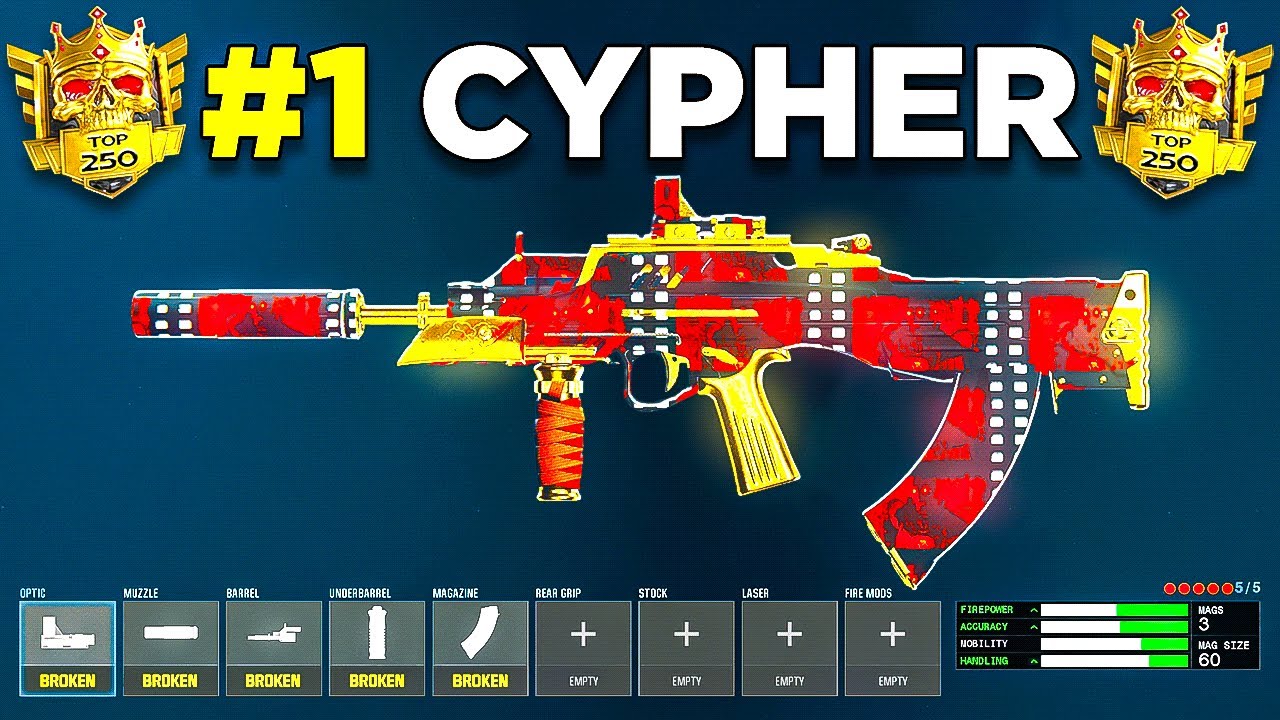 *НОВОЕ* Комплектация Cypher №1 СЛОМАНА в WARZONE (Лучшая расстановка класса CYPHER 091)