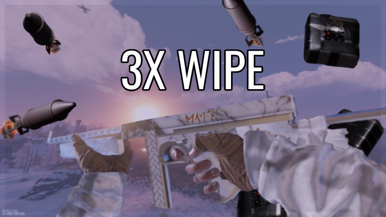 I played on 3X server with 180H MNK ! RUST SOLO MINIWIPE