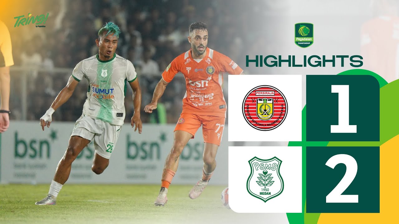 Highlight Pegadaian Championship 2025-26 | Persiraja Banda Aceh vs PSMS Medan | Pekan 16