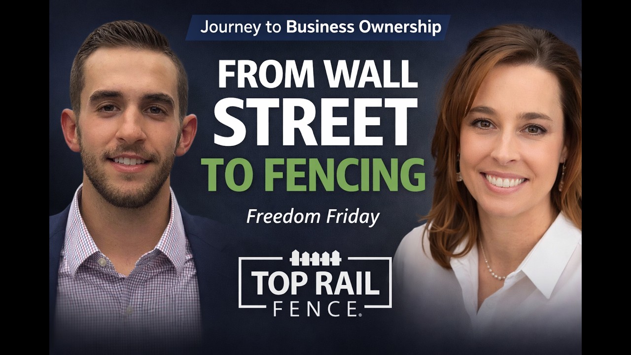 From Wall Street to Fencing: Vince Schweinhart’s Leap into Business Ownership | Freedom Friday