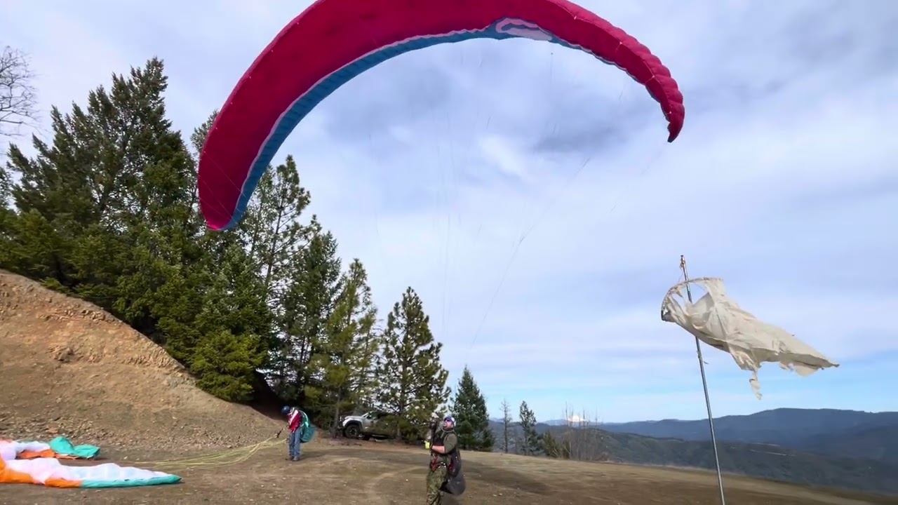 Shasta County, California  - January 26/2026  With 5 pilots making the best of light conditions.