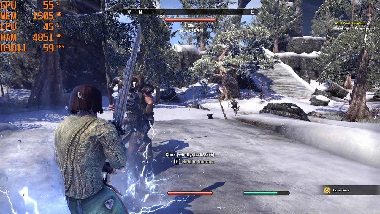 GTX 1060 6GB + i5 7500 - The Elder Scrolls Online [Max Settings/1080p]