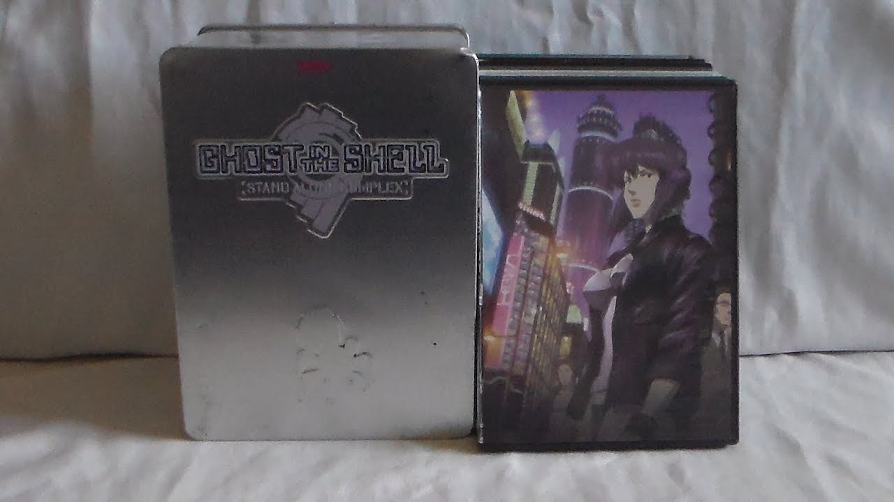 Unboxing Ghost in the Shell Anime Collection Part 1 S.A.C.