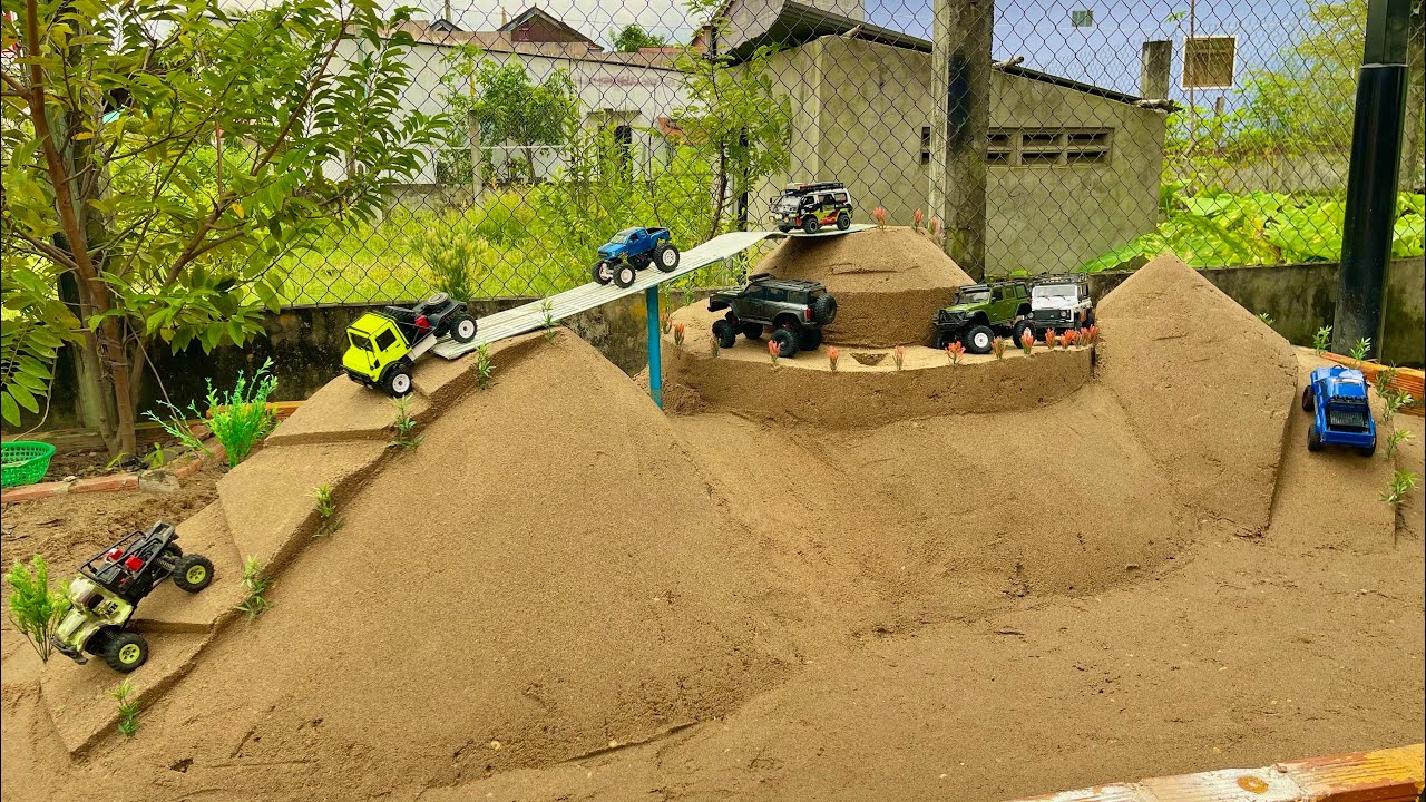 Tough Mountain Climb! RC Off-Road Cars Face Impossible Obstacles,Rc Jeep Crawler Defender Ford…