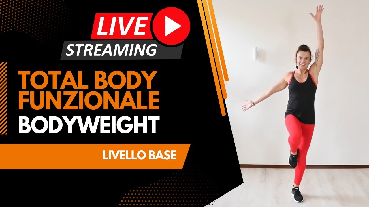 Total body funzionale bodyweight BASE - lezione completa - materiale didattico per istruttori