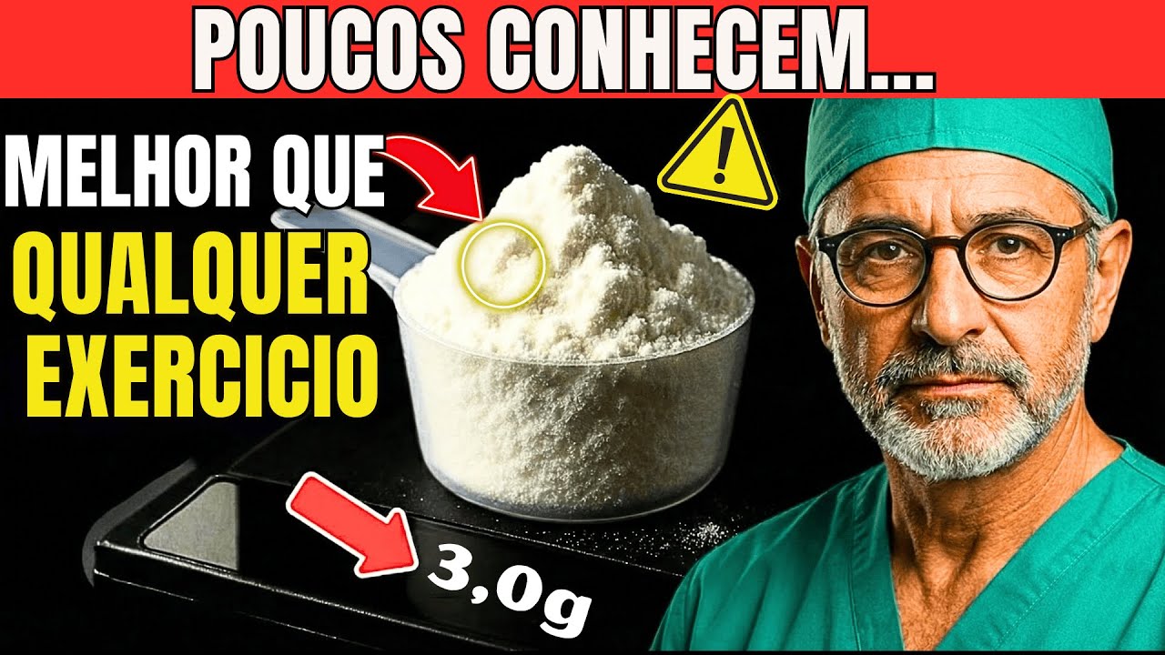 Tomei 3g disso todos os dias – minha Gordura diminuiu, a inflamação SUMIU, e os Músculos CRESCERAM!