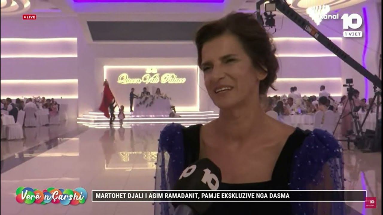 Martohet djali i Agim Ramadanit, pamje ekskluzive nga dasma