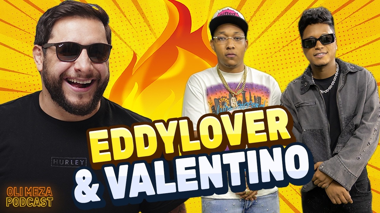 LA MUSICA PANAMEÑA ROMPE TODOS LOS MOLDES DEL MUNDO - EDDY LOVER Y VALENTINO EN OLI MEZA PODCAST