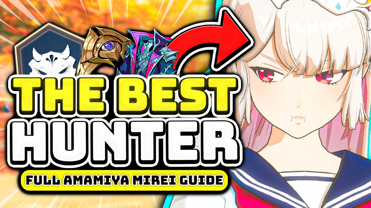 SHE IS BROKEN! BEST AMAMIYA MIREI BUILD AND GUIDE! - SOLO LEVELING: ARISE