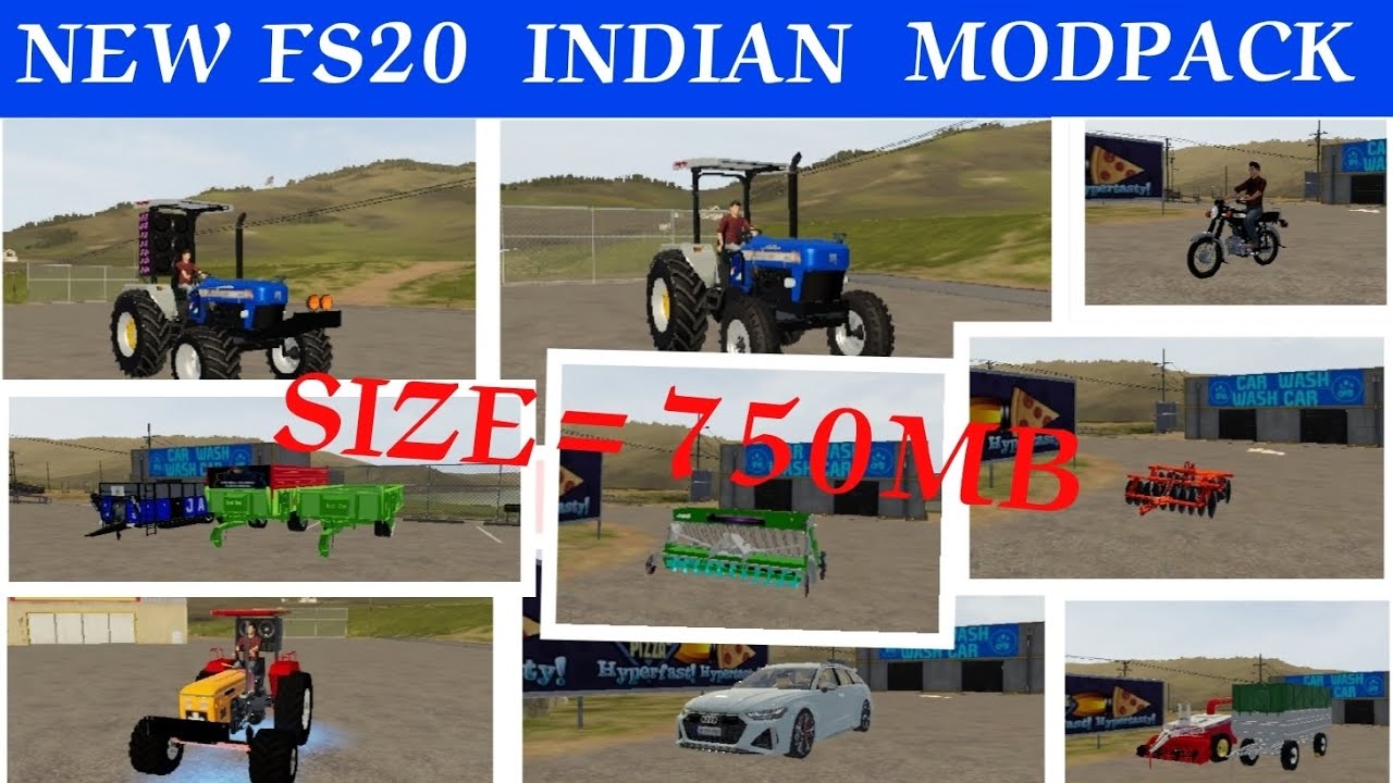 NEW MODPACK FS20 || SIZE=750MB || 2,3,4 GB ALL DEVICES FULL WORKING MODPACK