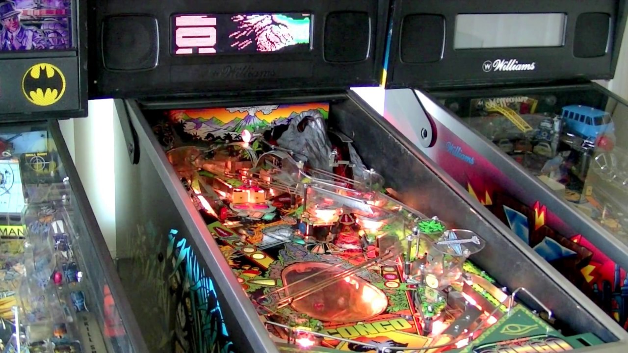 Williams Congo Pinball 1995 Color DMD Gameplay ピンボール コンゴ ピンボール