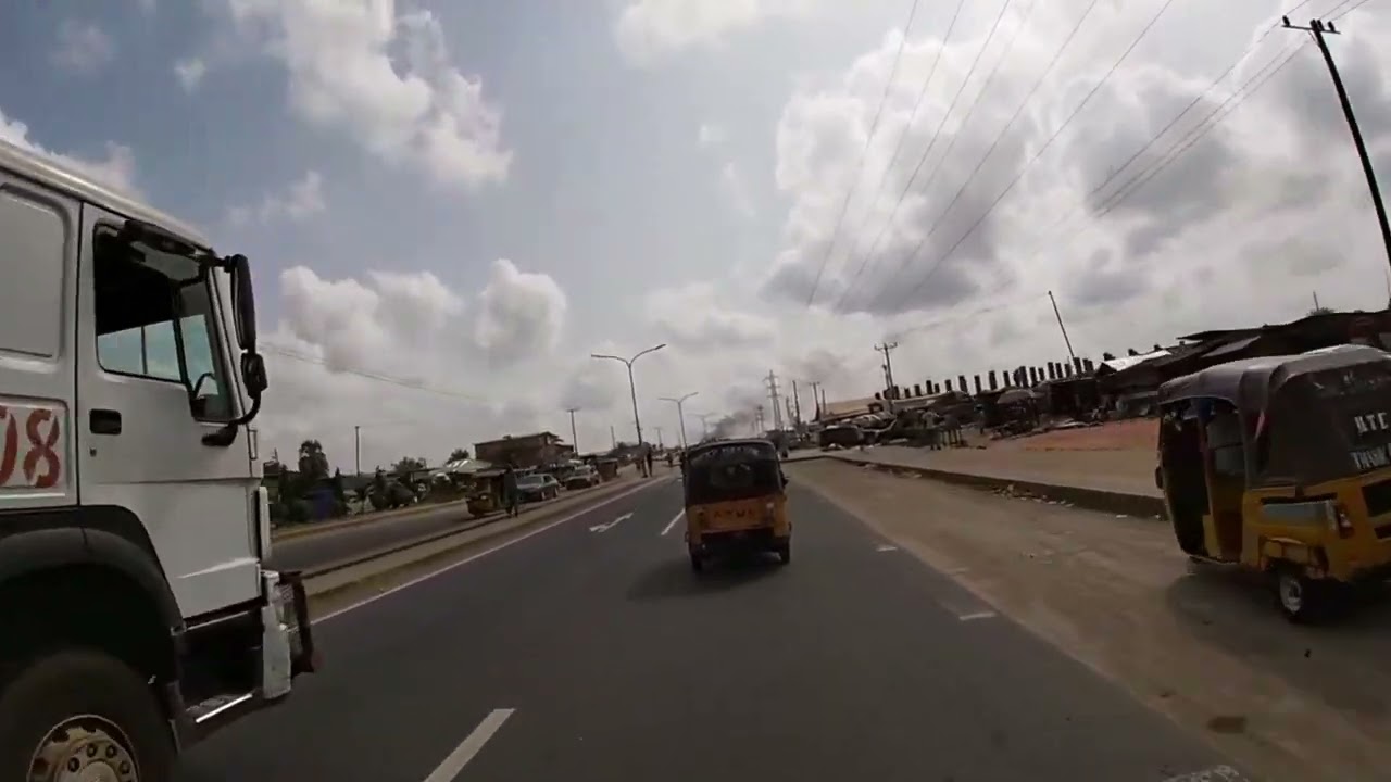 Monrovia Liberia 2022 The Newly Constructed Japanese Freeway