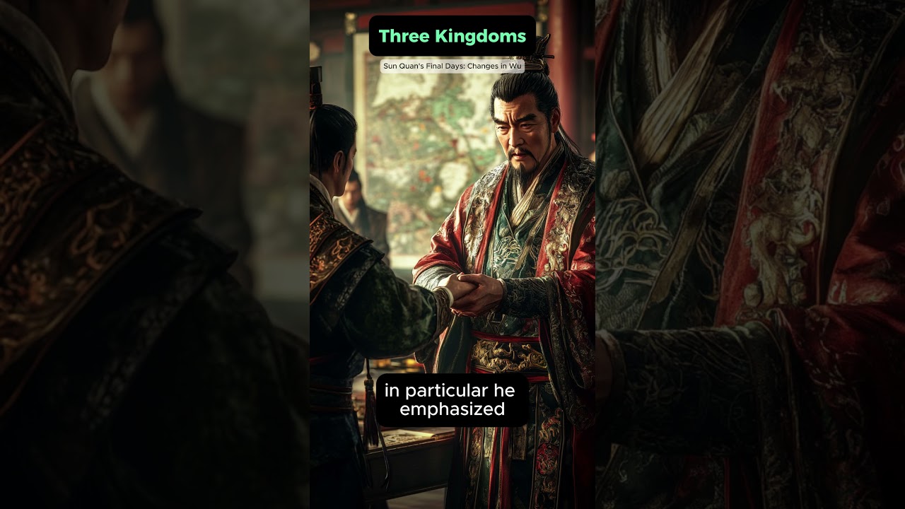 Three Kingdoms: Sun Quan's Final Days(Changes in Wu) #threekingdoms #chinesehistory #ancient #facts