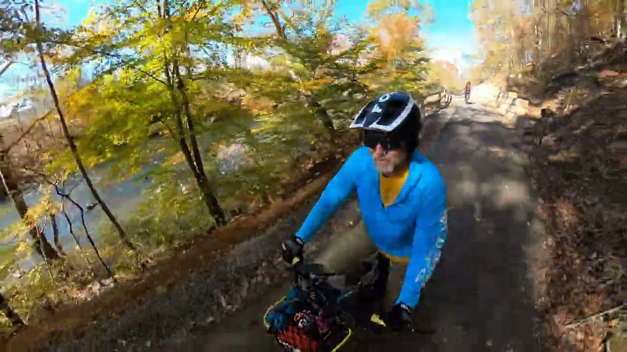 Mark & Rita's Rail Trail Adventures: Dick & Willie Passage Trail on Aventon e-bikes, Nov 2025