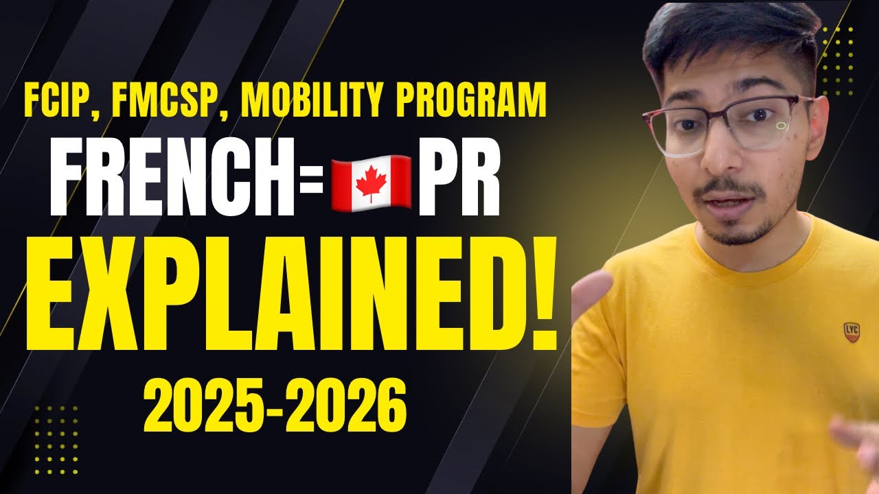 Cleared French? Here Are ALL Immigration Pathways to PR in Canada 🇨🇦 (2025 Guide) | FCIP, FMCSP, PNP