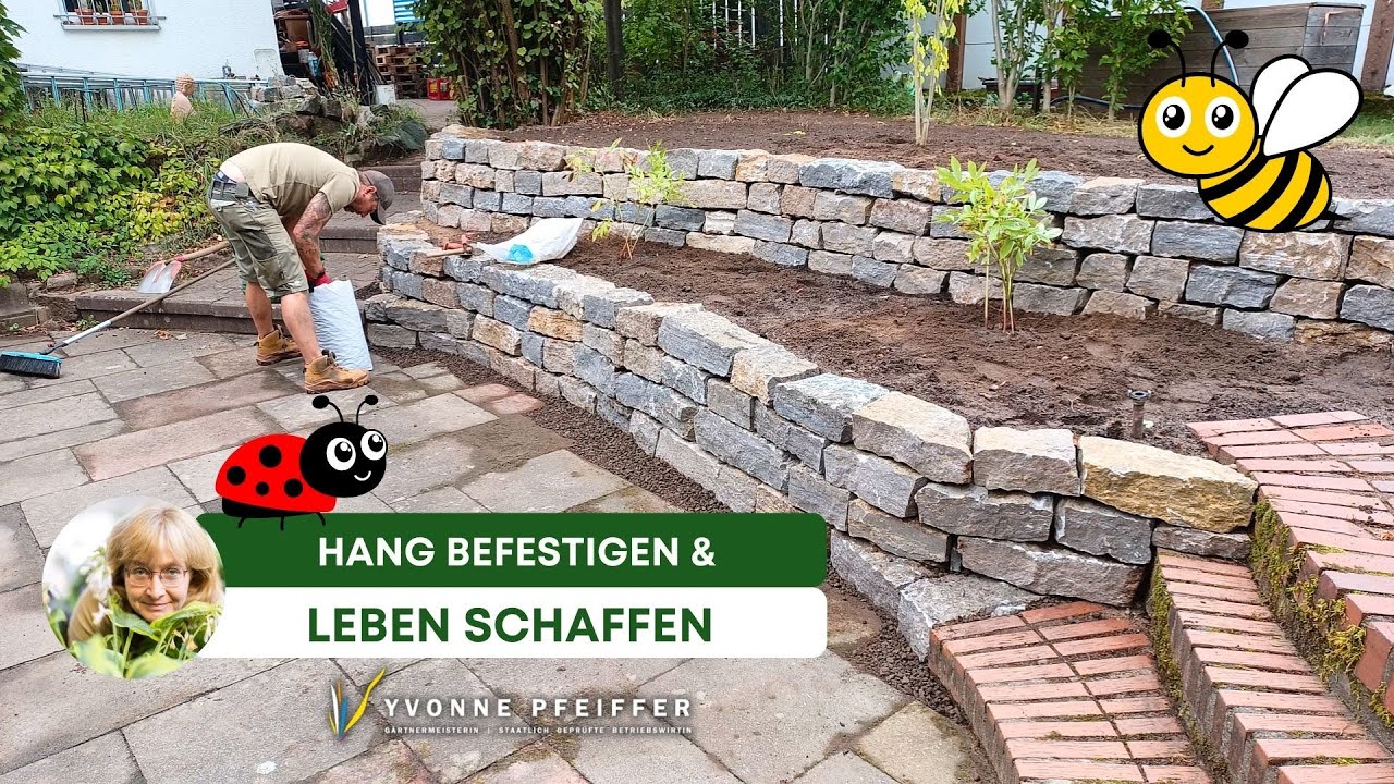 Naturoase im Garten: Trockenmauer selber bauen – Dein Schritt zur Biodiversität!