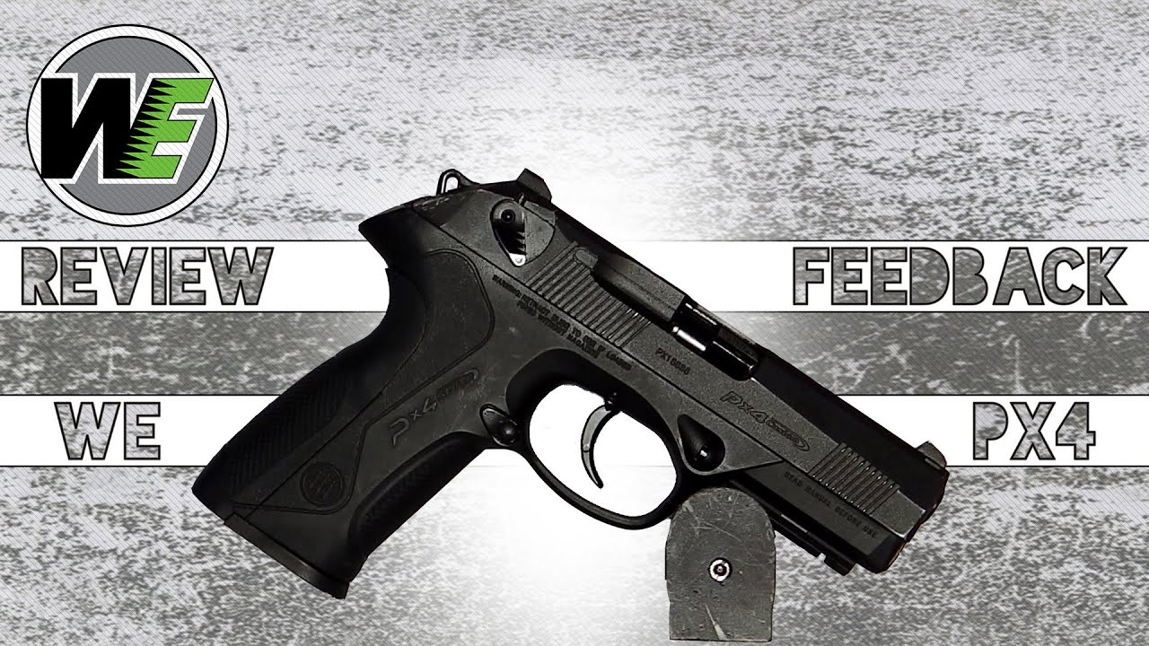 Airsoft Review ENG - Incredible WE PX4 GBB Feedback after 1 year of usage