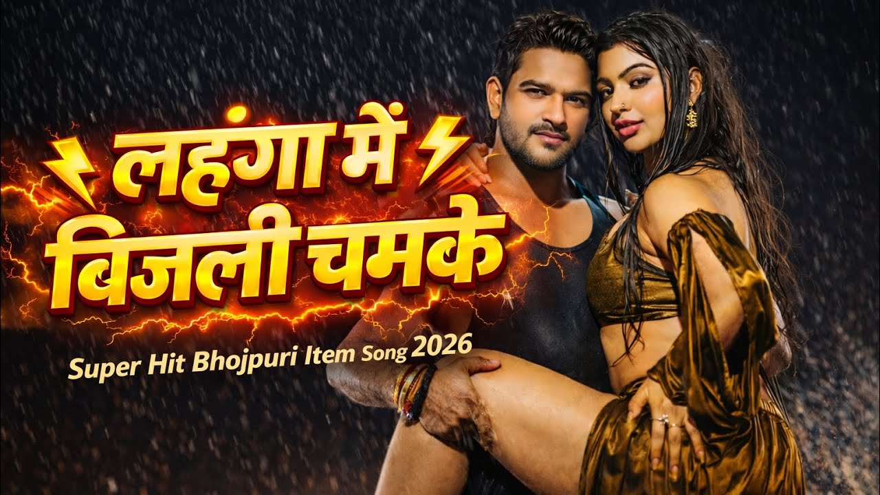 🔥 लहंगा में बिजली चमके 💃 | Super Hit Bhojpuri Item Song 2026 | Rain Romance Dance| New Bhojpuri Song