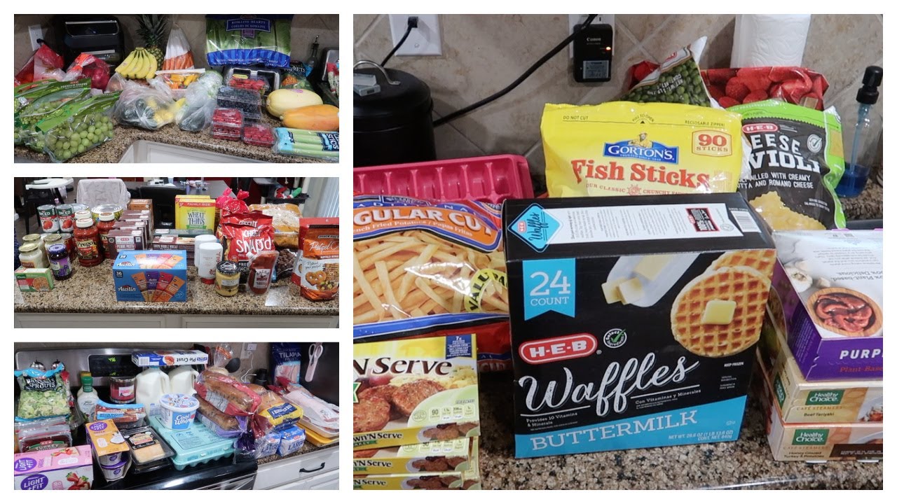 Grocery Haul! ~$450 HEB Bi-Weekly Haul!~