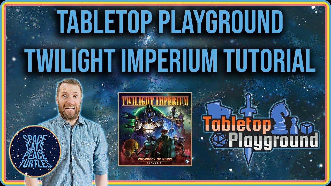 Настольная игровая площадка Twilight Imperium Tutorial