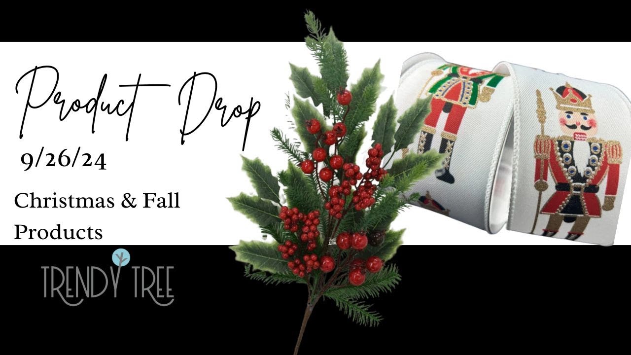 Trendy Tree Product Drop 9-26-24 - Christmas & Fall Decor