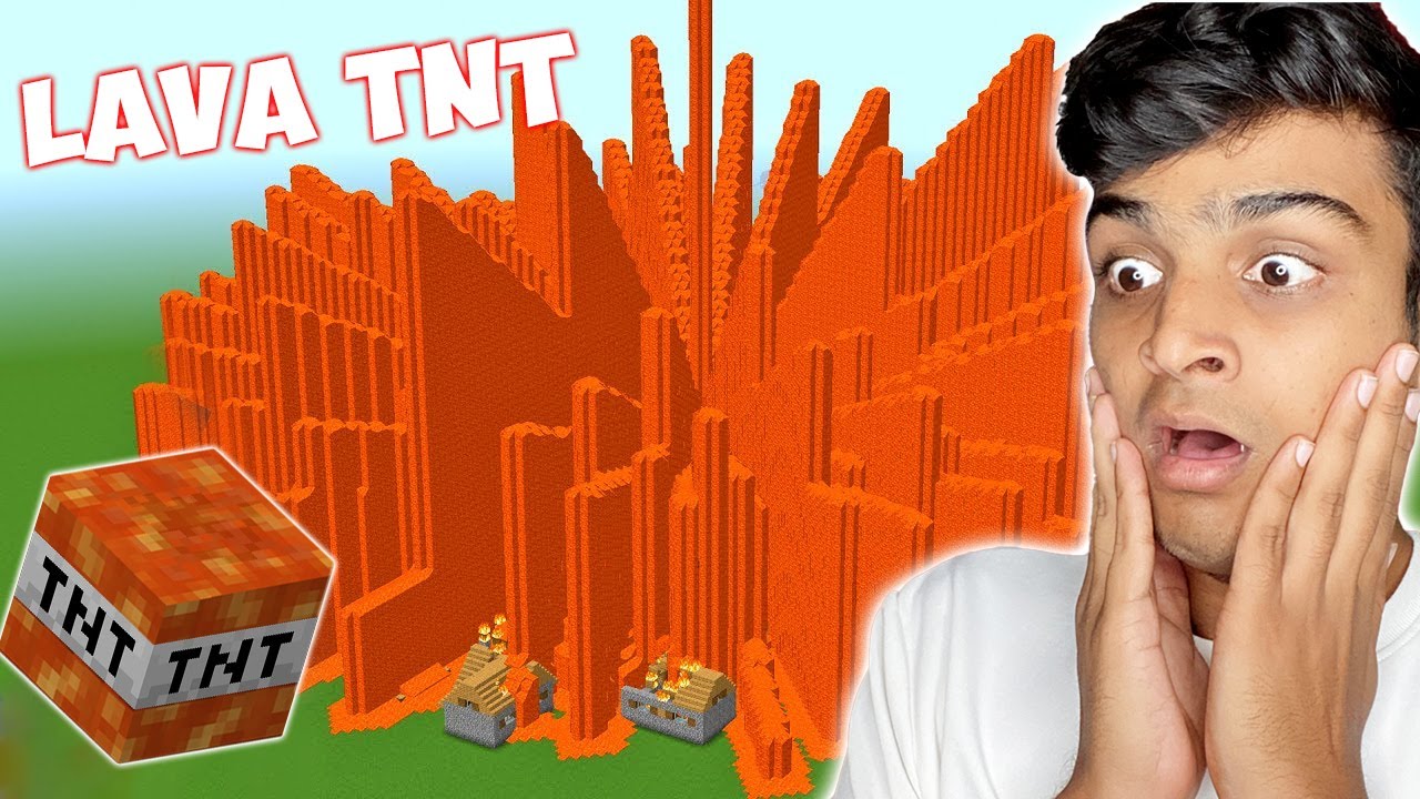 Minecraft, but there are 100 types of TNT