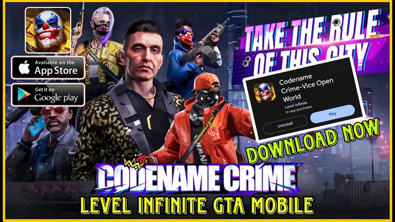 Codename Crime - Vice Open World | New GTA Mobile Game | Download Now | Hindi |