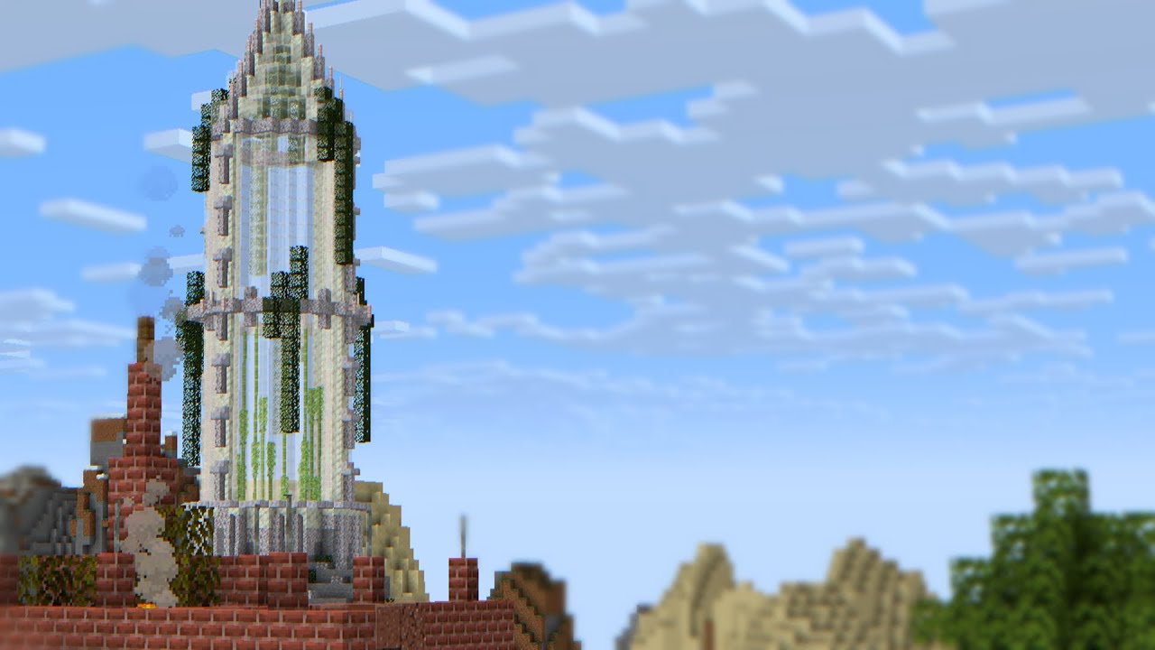 Building an ethereal sugar cane tower!