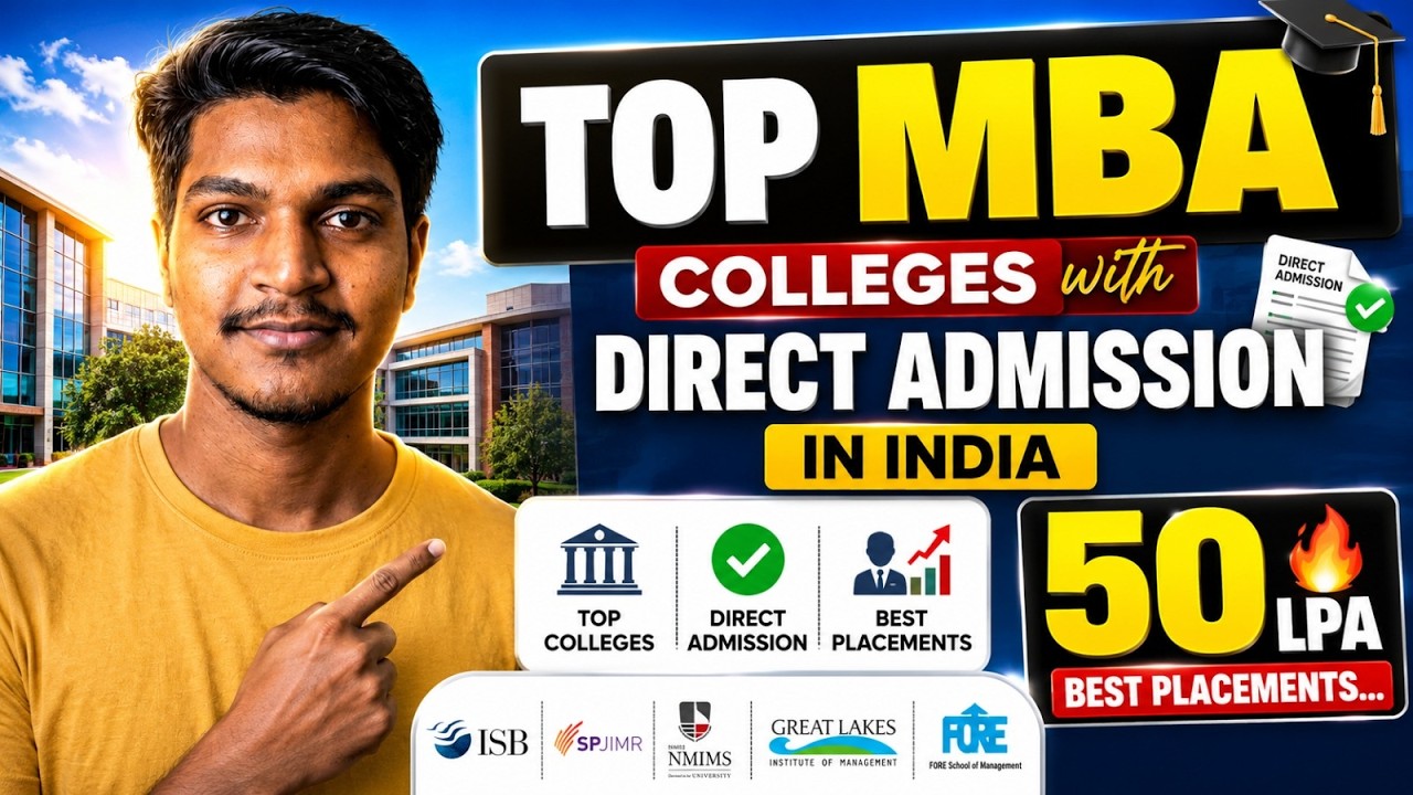 Top  MBA Colleges in India for Direct Admission ✅ Hidden Opportunities & Fees! Don&rsquo;t Miss!