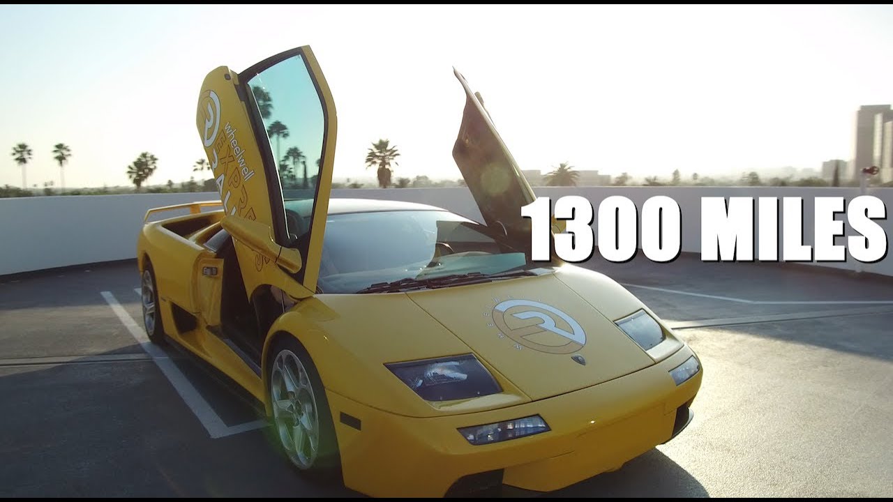 Driving 1300 miles in the Diablo!!! | Rob Dahm