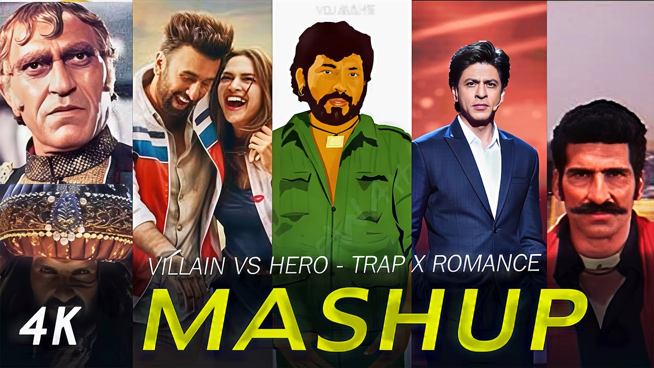 Daaku Villain + Iconic Dialogue's (Mashup) | DJ DALAL & VDJ Mahe (Music Video)