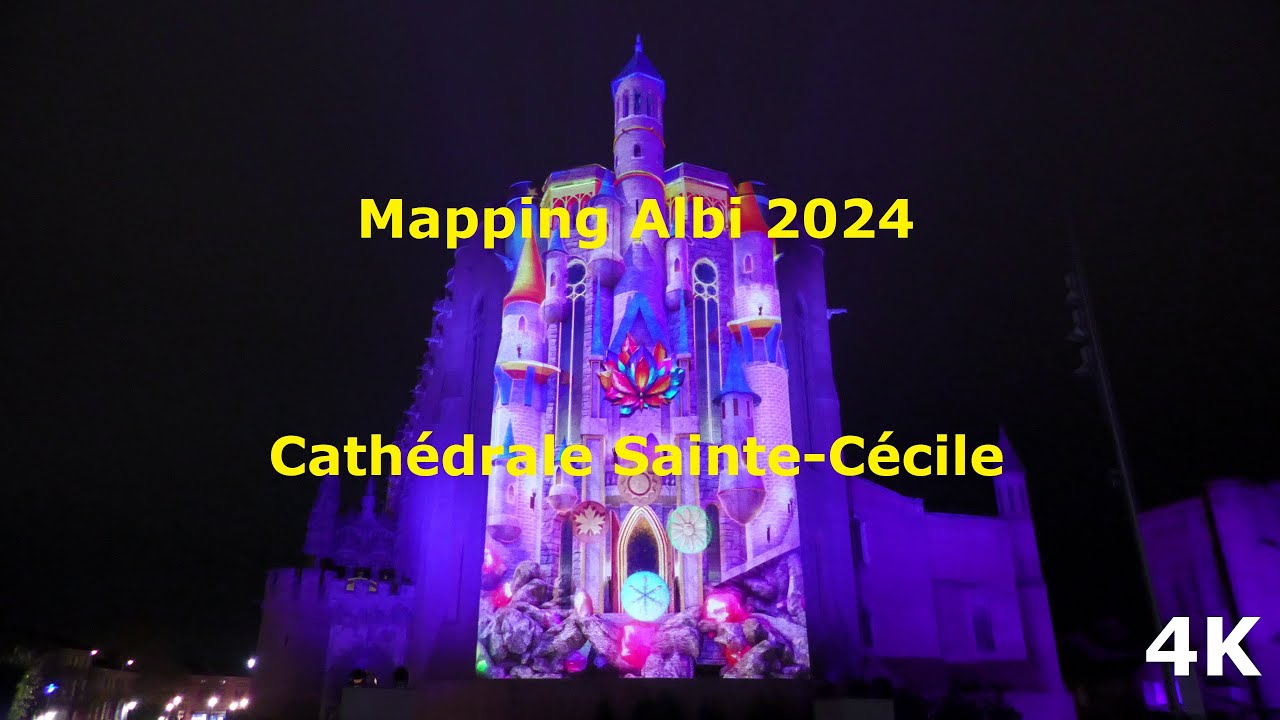 Mapping Albi 2024 - Cathédrale Sainte-Cécile