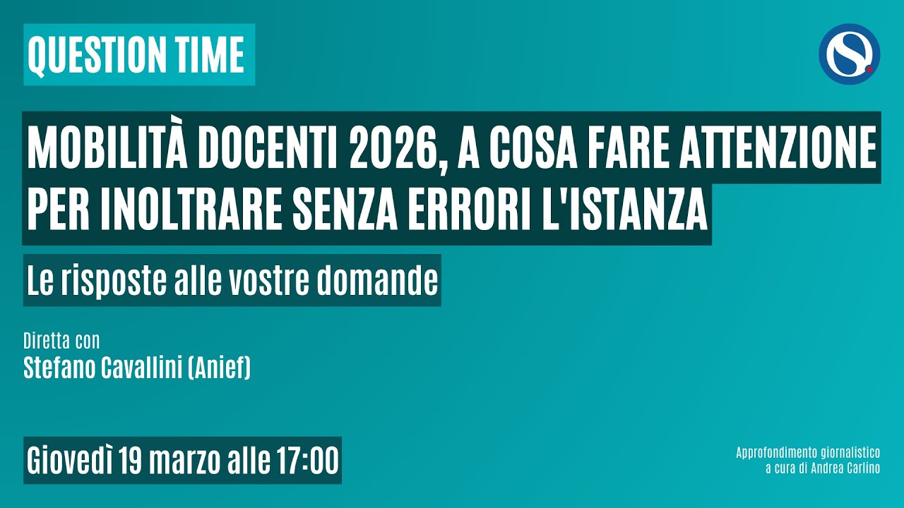 Tutorial Mobilità docenti 2026, a cosa fare attenzione per inoltrare senza errori l'istanza