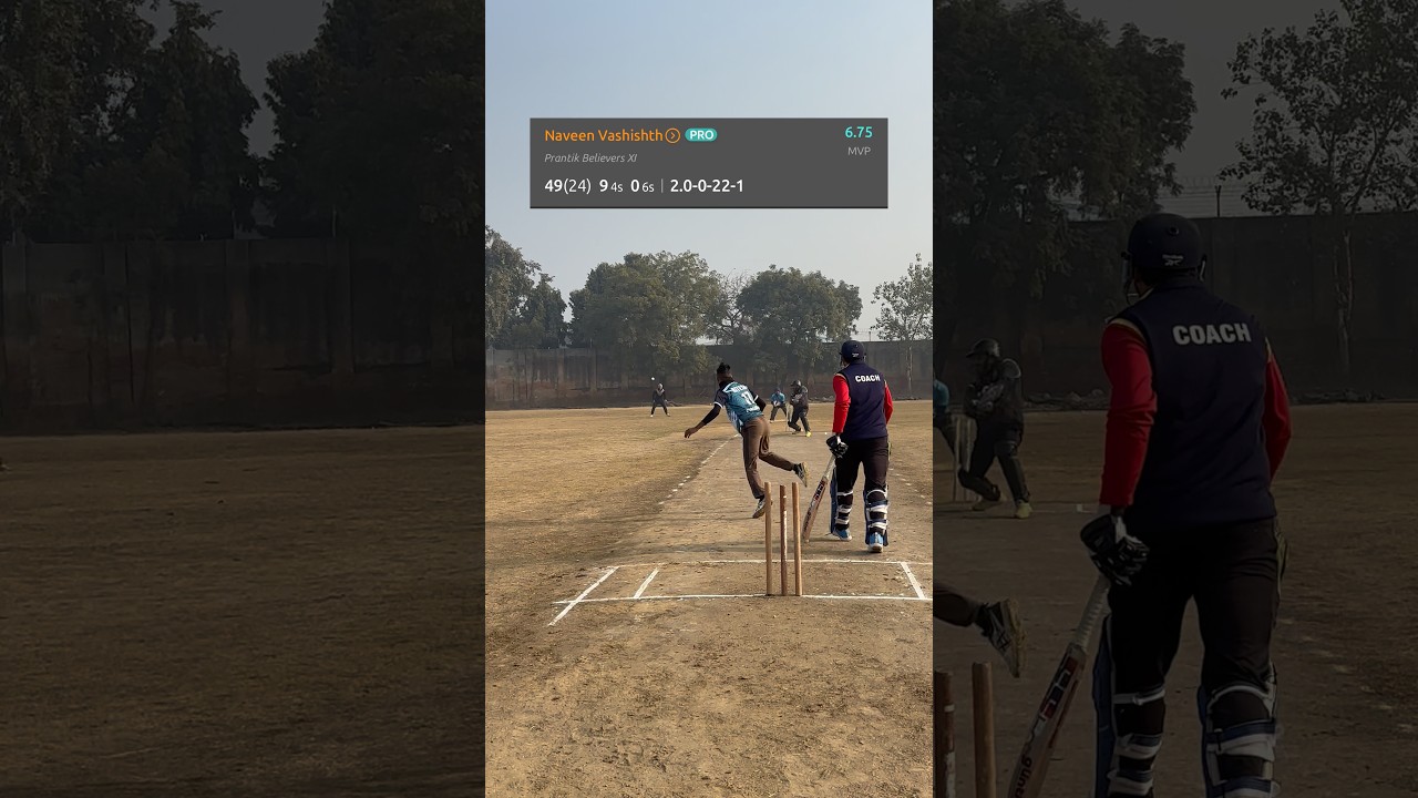 Another Blistering Knock By Captain Naveen | Cricket With Bablu Sahani | 