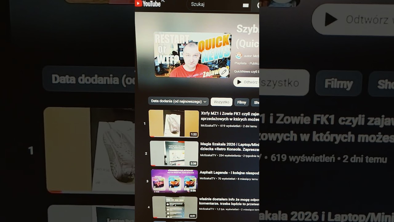 #000 - Na Prawdę Szybkie Wiadomości -  Oto Szybka Zajawka (Real Quick News) | 03.2026 McSzakalTV