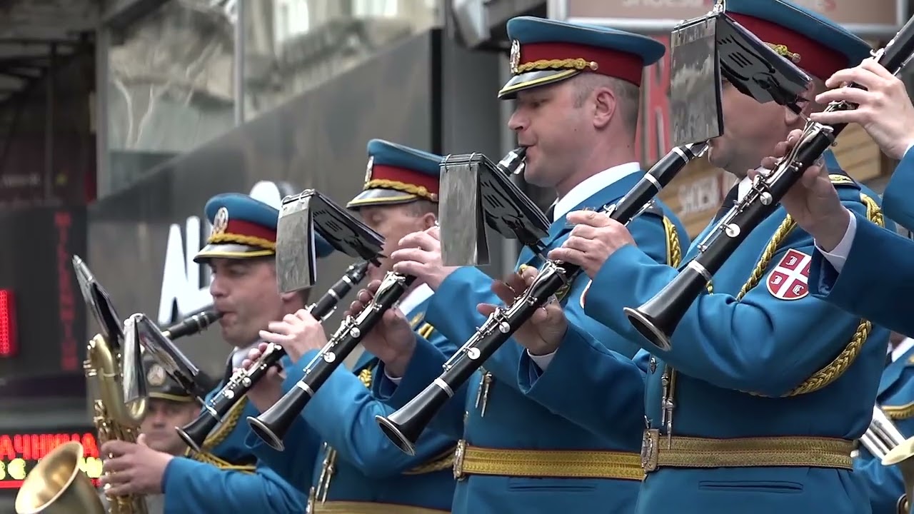 Defile Reprezentativnog orkestra Garde