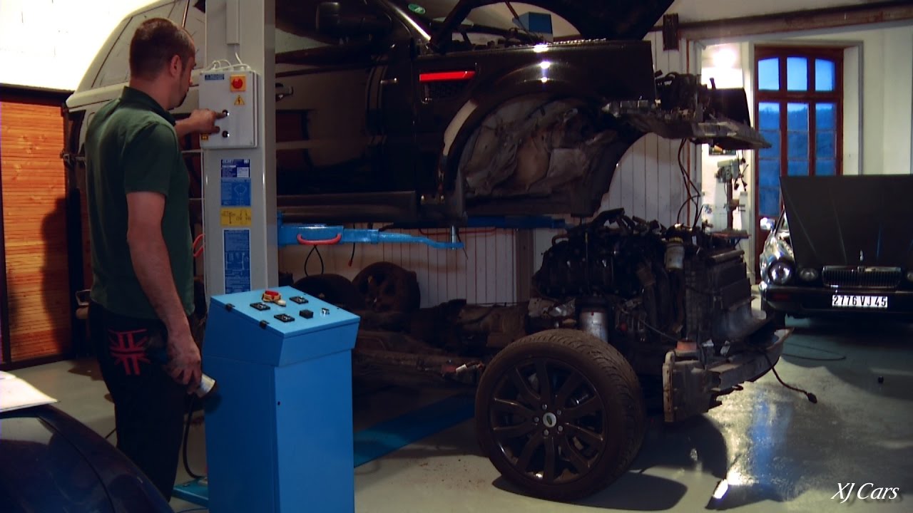 RANGE ROVER SPORT TDV8 REMOVE BODY 1/3