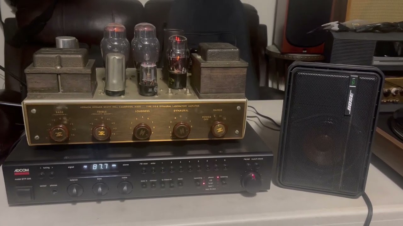 H.H. Scott 210-B Dynaural Laboratory Tube Amplifier