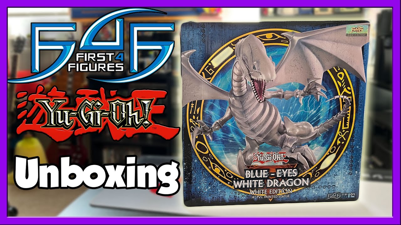First4Figures Blue-Eyes White Dragon Statue Unboxing