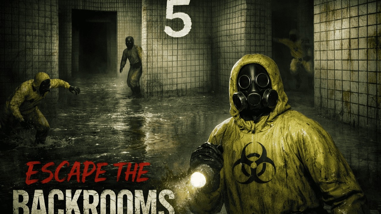 BU SEFER GERÇEKTEN KORKTUK!  - EKİPLE ESCAPE THE BACKROOMS BÖLÜM 5