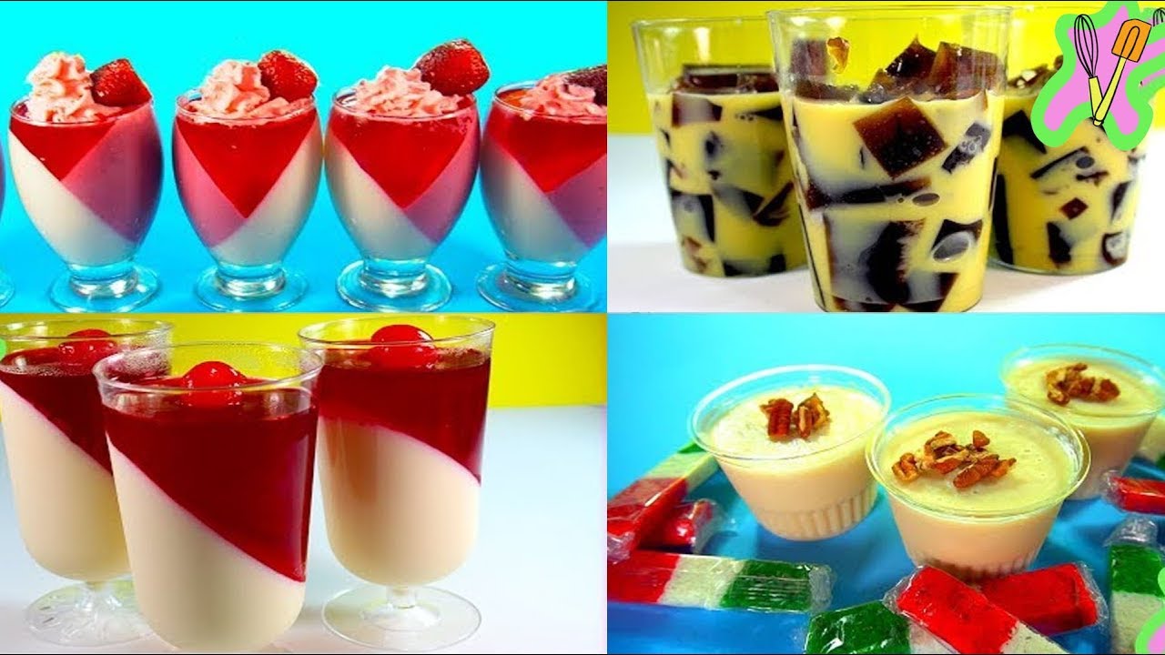 4 Gelatinas fáciles para mesa de postres o negocio (Recopilación) -  Aprendiendo a cocinar