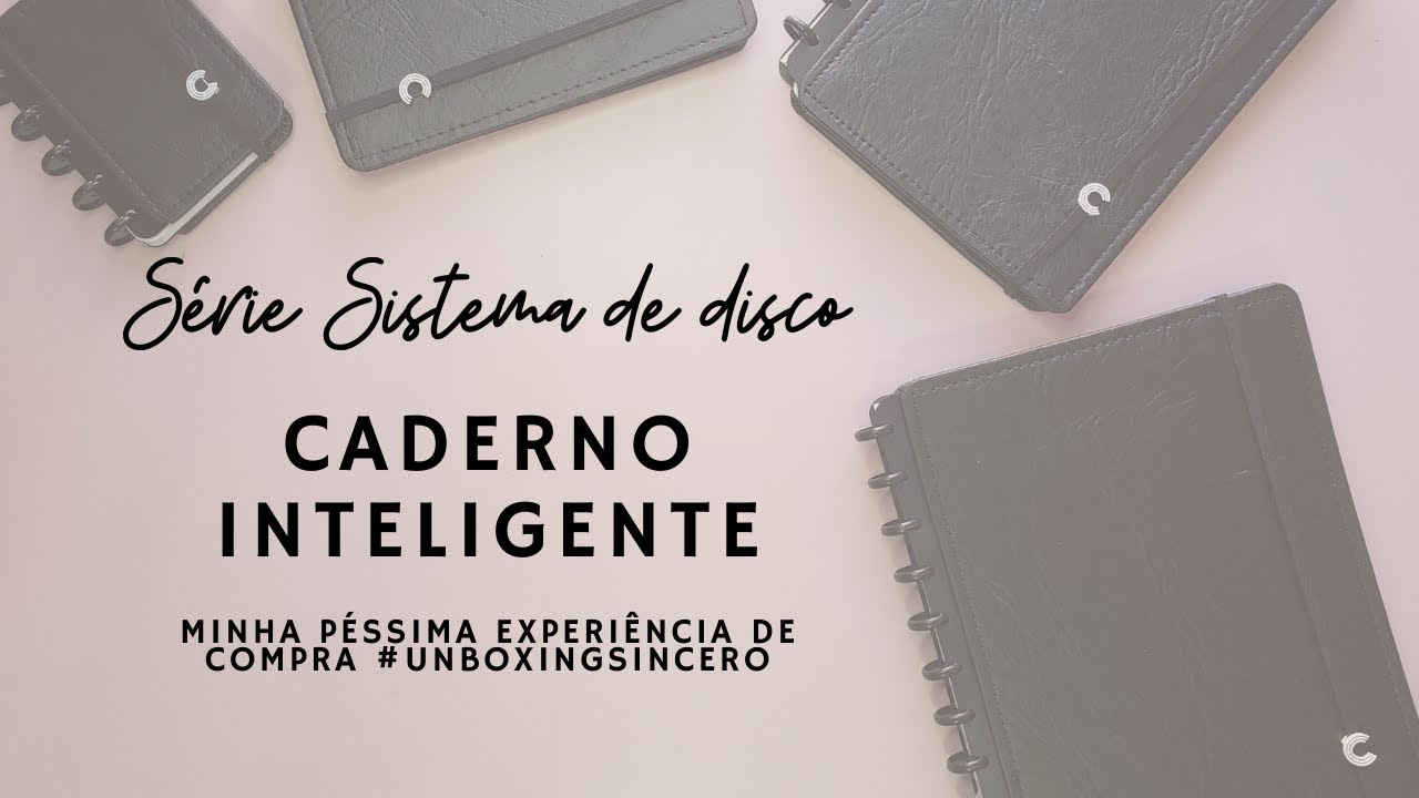 CADERNO INTELIGENTE - Minha péssima experiência de compra #unboxingsincero