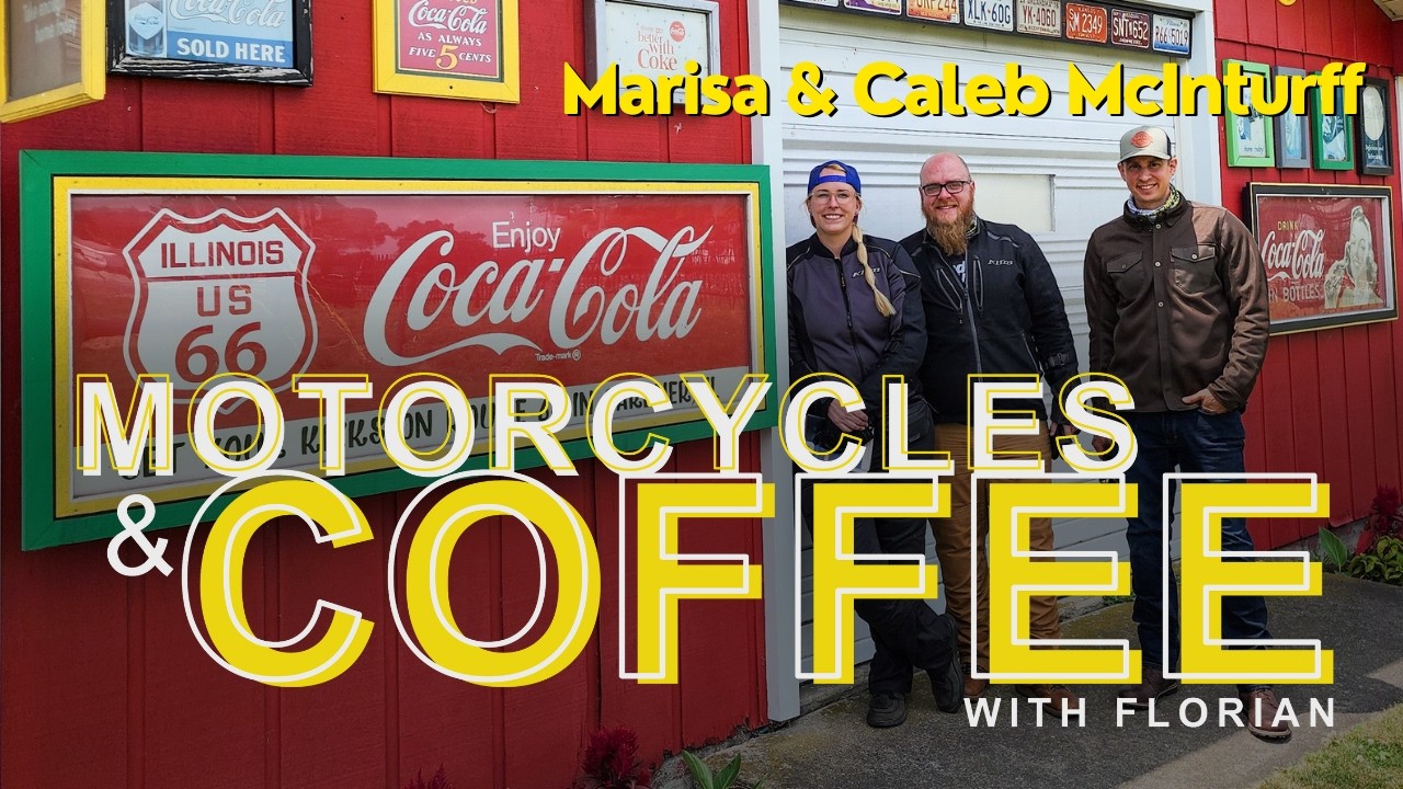 Motorcycles & Coffee Episode 3 | Riding Route 66 with Marisa & Caleb McInturff