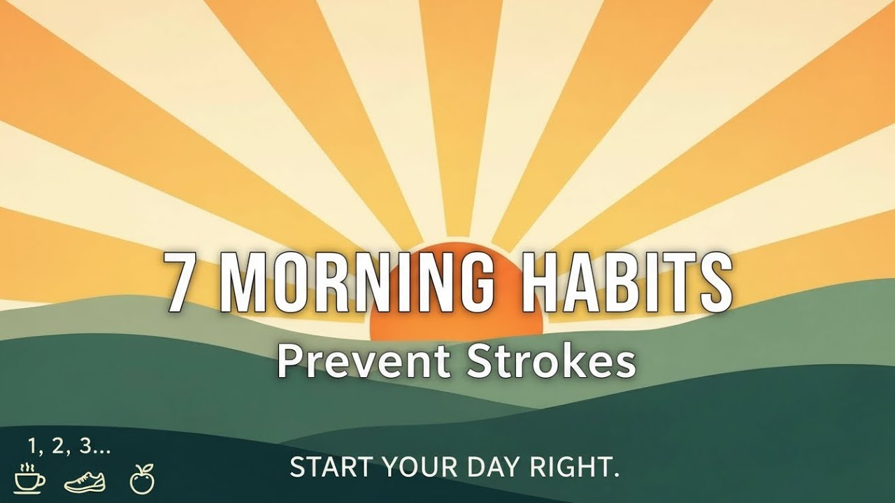7 Morning Habits That Can Save You From a Stroke | Healthy Living