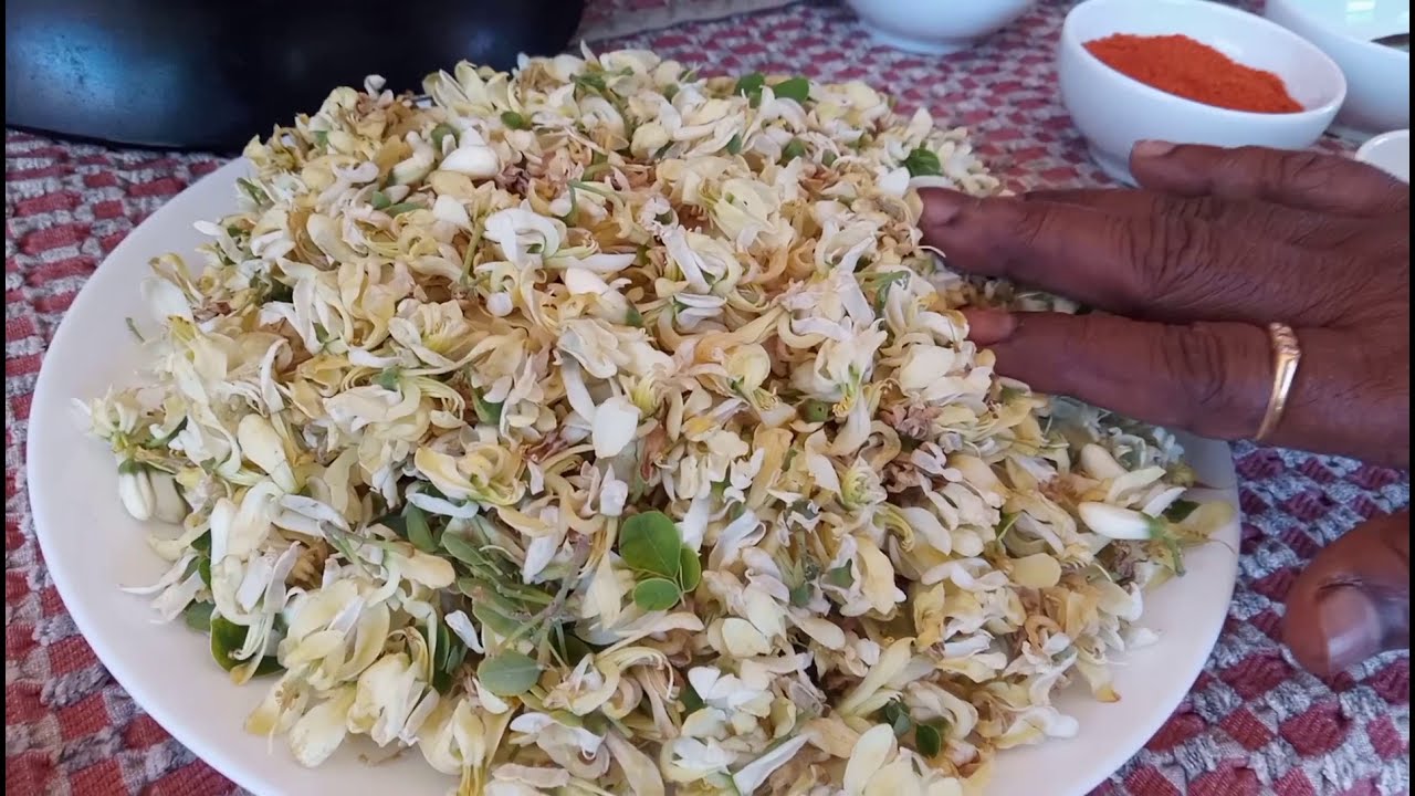 Munaga puvvu Curry in Telugu | Drumstick flowers Curry Recipe in Telugu