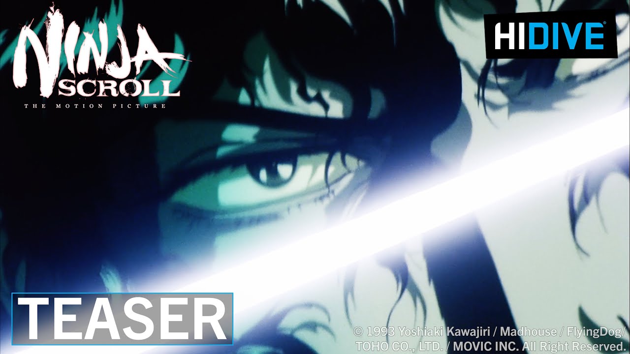 Ninja Scroll | Teaser | In Theaters September | HIDIVE