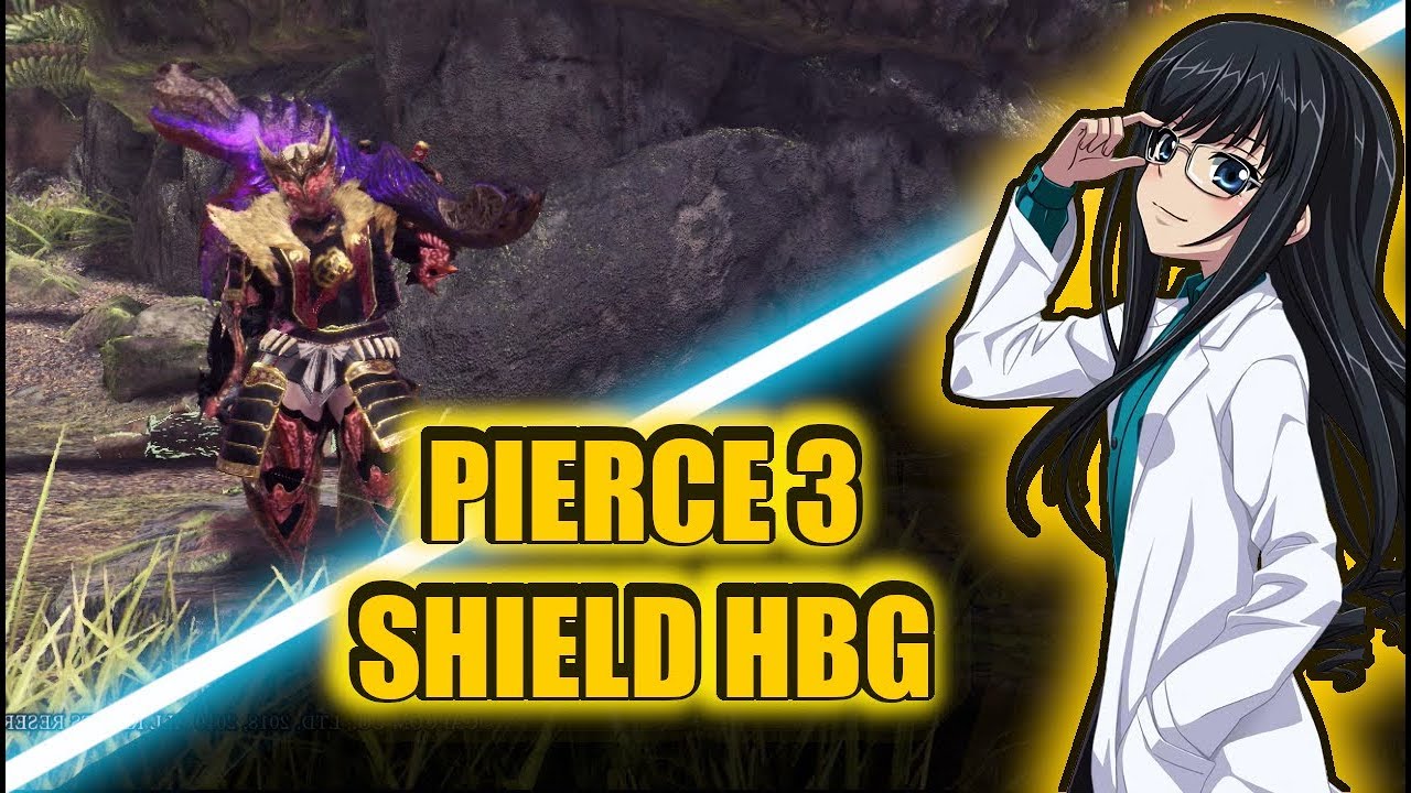 *NEW* PIERCE 3 SHIELD HBG - SAFI's SNIPECANNON| MHW: Iceborne - SAFI' JIIVA RELIC HBG