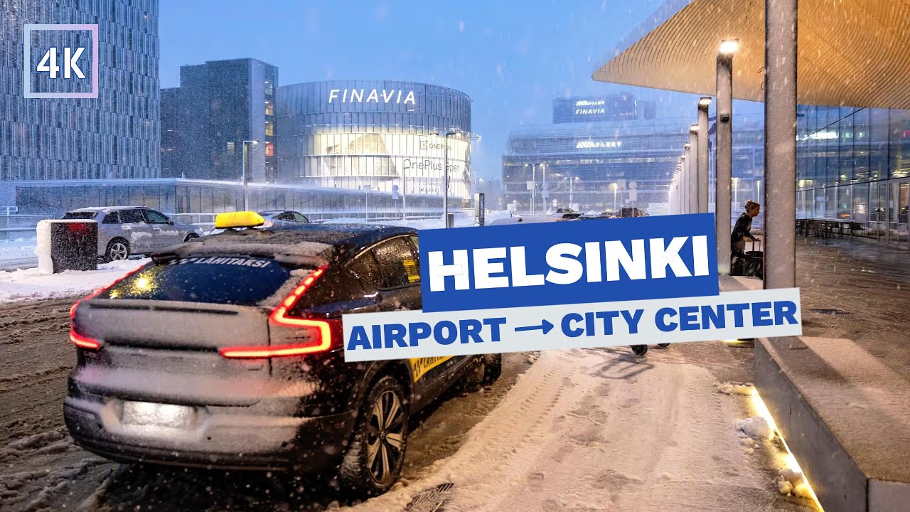 Helsinki-Vantaa Airport to the City Center in One Go